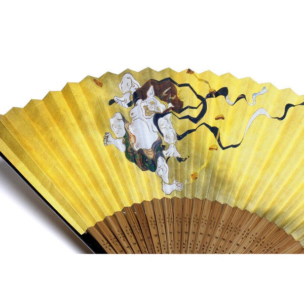 Double-sided Rinpa fan 75-type 35-section Wind God and Thunder God Pillow Case