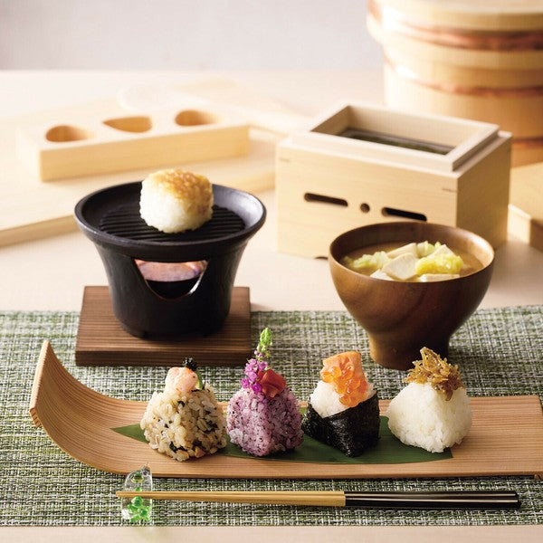 Cypress Mini Rice Ball Mold 3 holes