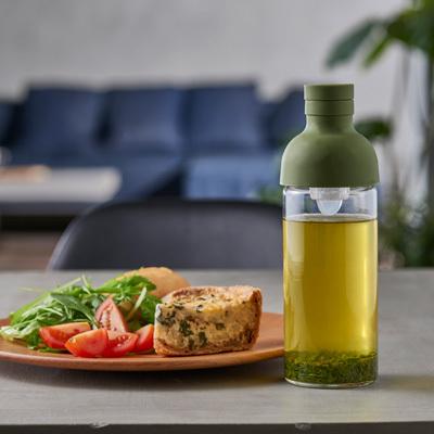 Cold tea filter bottle