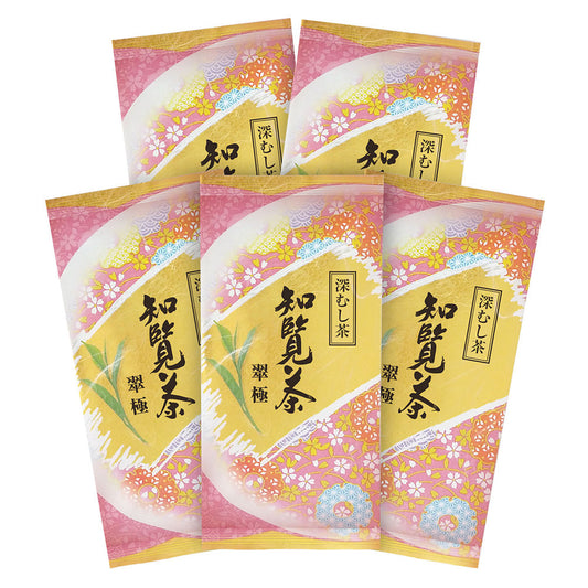 Chiran Tea Deep Steamed Suigoku 100g x 5 bags