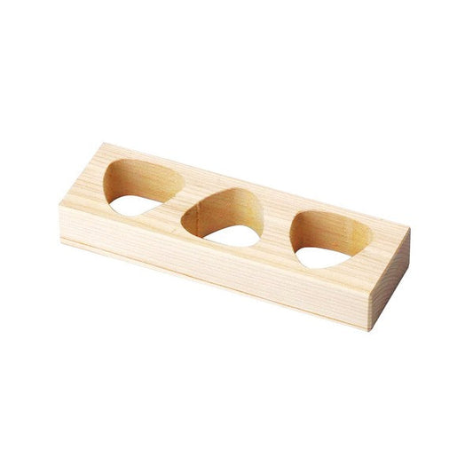 Cypress Mini Rice Ball Mold 3 holes