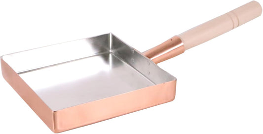 Copper frying pan