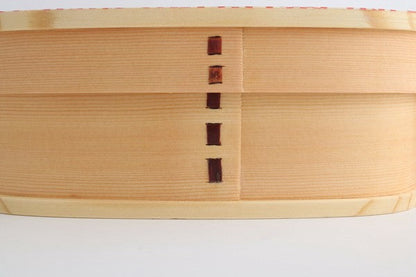 Bento box with rice balls and pickled plums 4 sizes